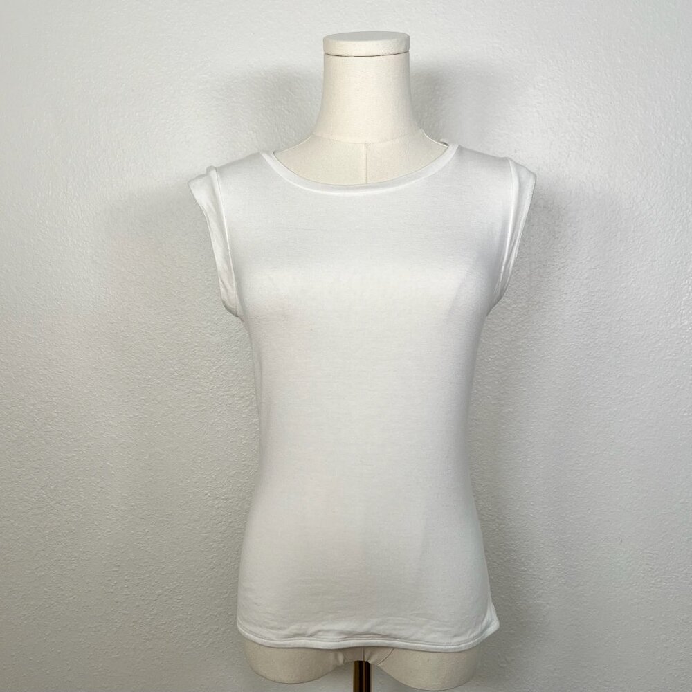 Wasabi + Mint Basic White Tee - Size S - image 1